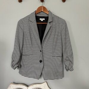 3/$25! Cato Casual Stripe Blazer
